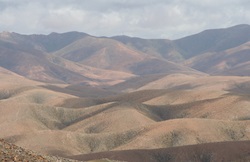 Blick über Berglandschaft