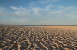 Sandlandschaft bei Corralejo